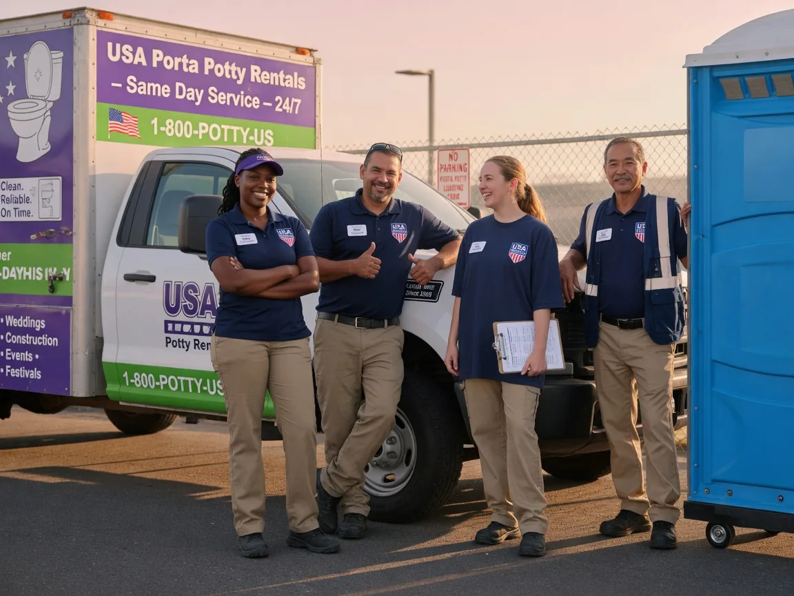 Porta Potty Rental company in Ooltewah, TN